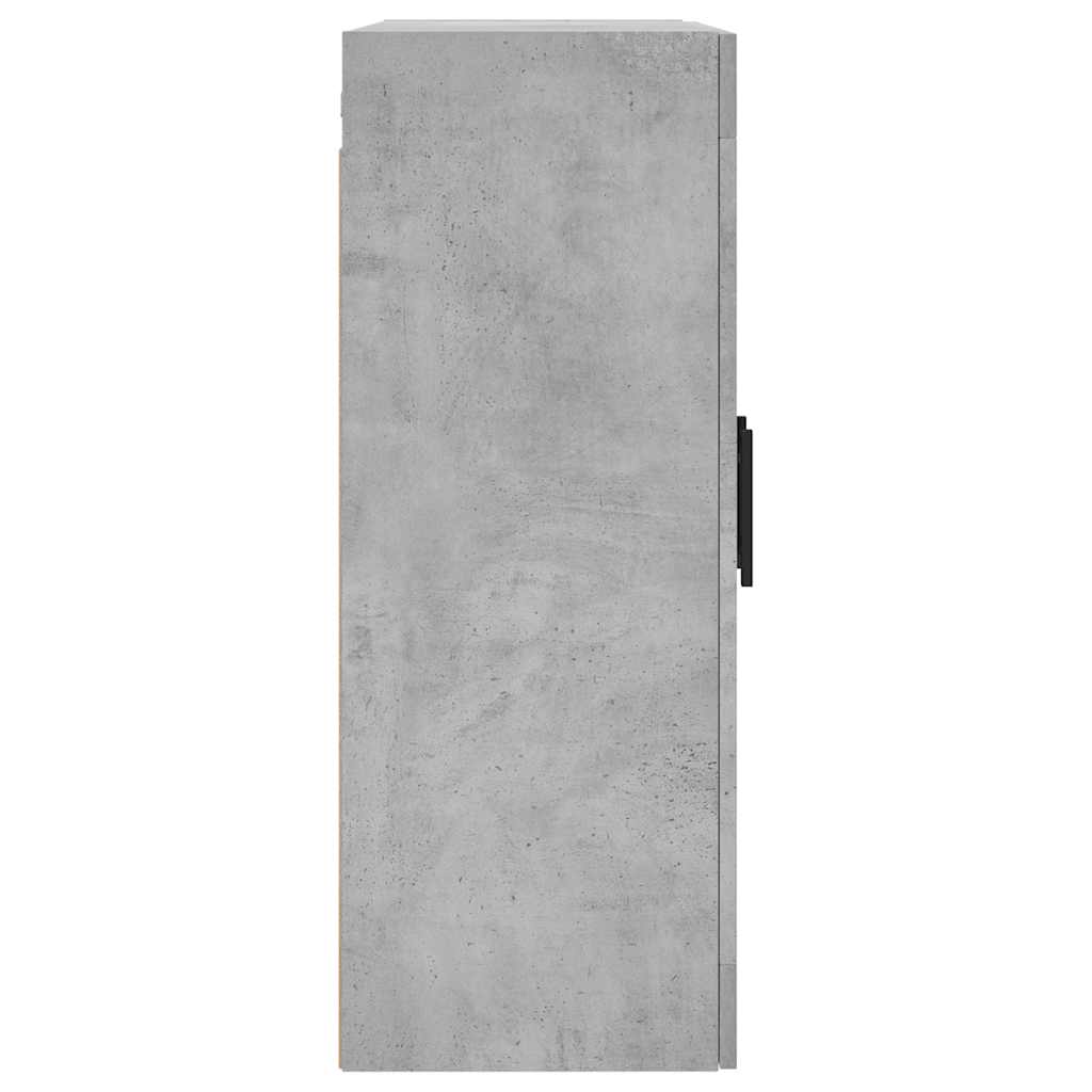 betonszürke fali szekrény 69,5x34x90 cm