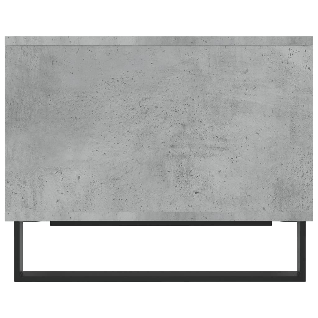 betonszürke szerelt fa dohányzóasztal 60 x 50 x 40 cm