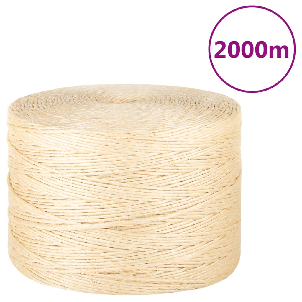 100% szizálkötél 3 mm 2000 m