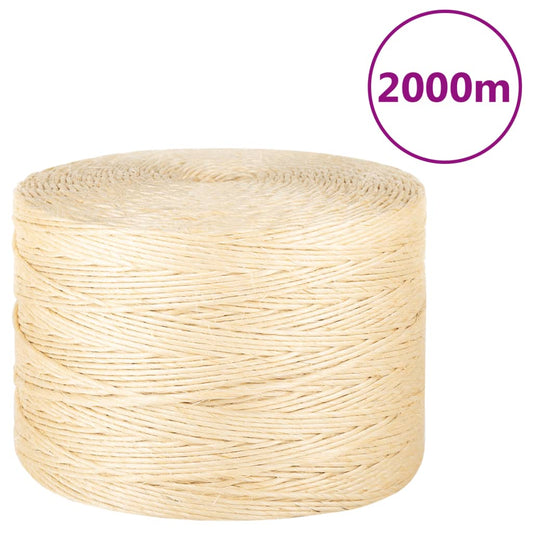 100% szizálkötél 3 mm 2000 m