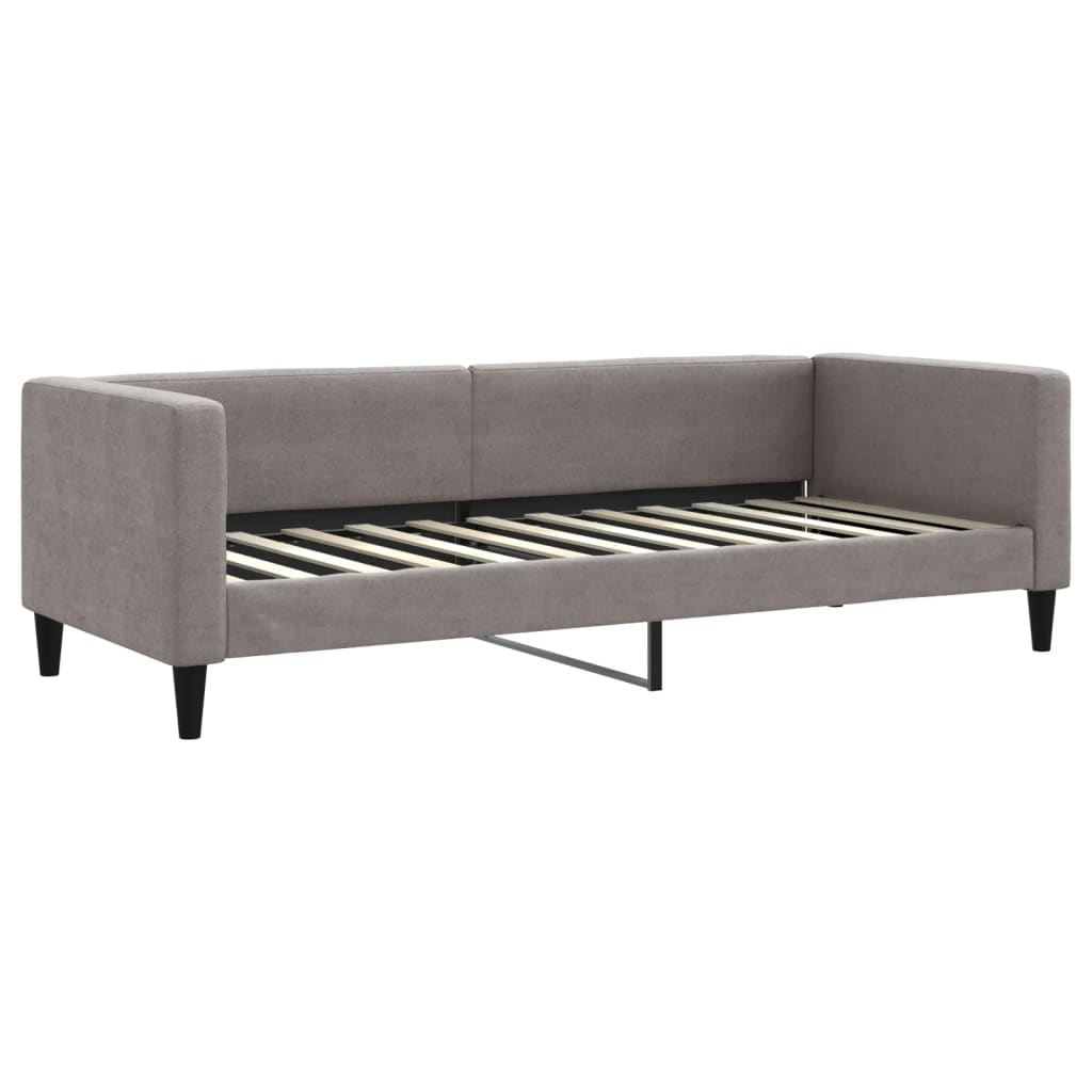 tópszínű kihúzható bársonyheverő fiókokkal 80 x 200 cm