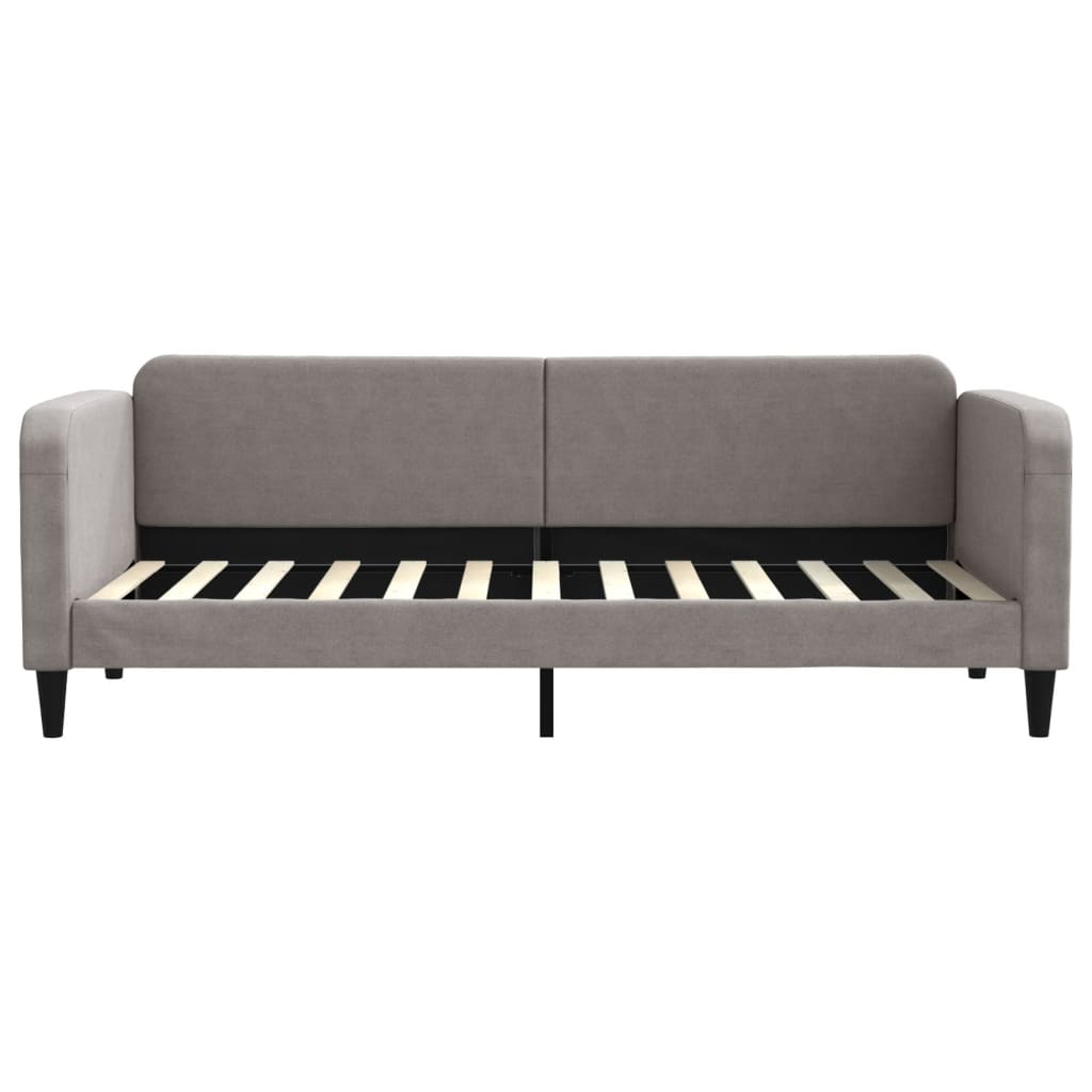 tópszínű kihúzható bársonyheverő fiókokkal 80 x 200 cm