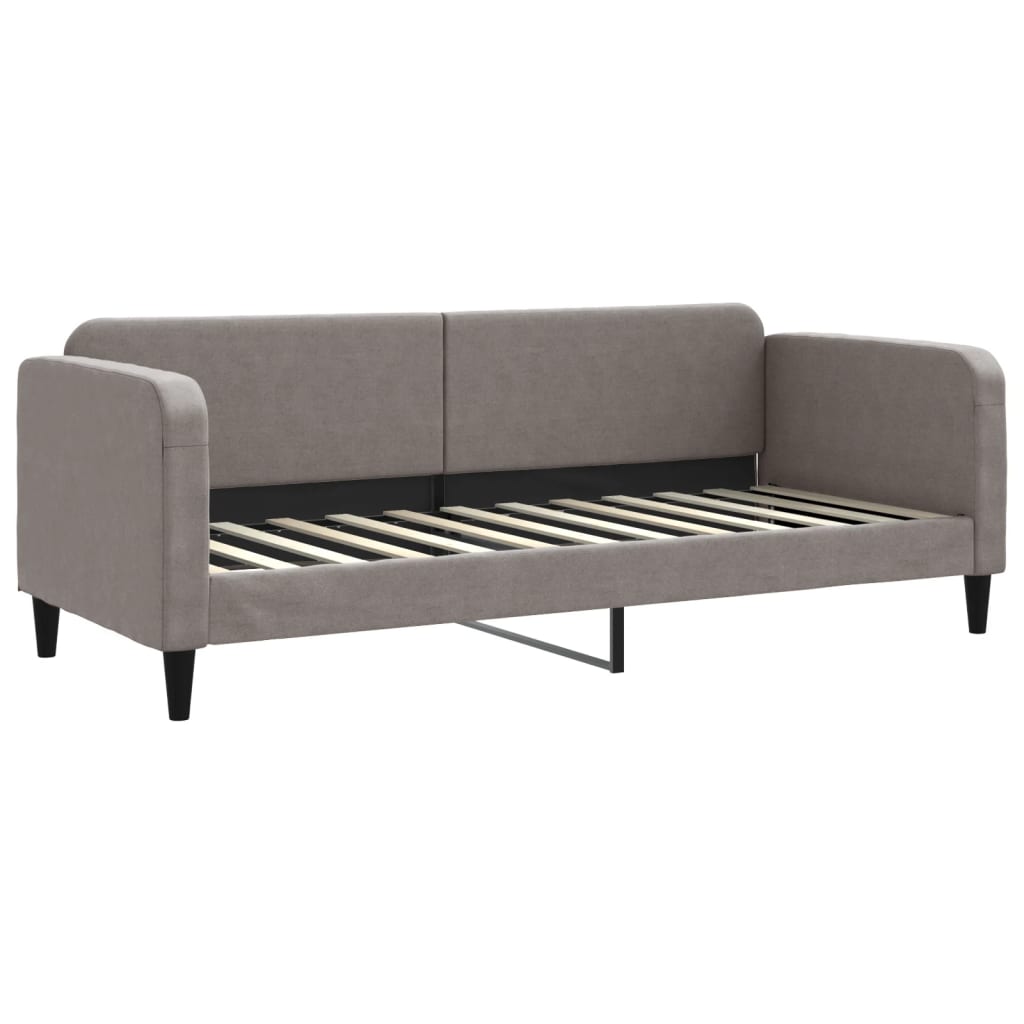 tópszínű kihúzható bársonyheverő fiókokkal 80 x 200 cm