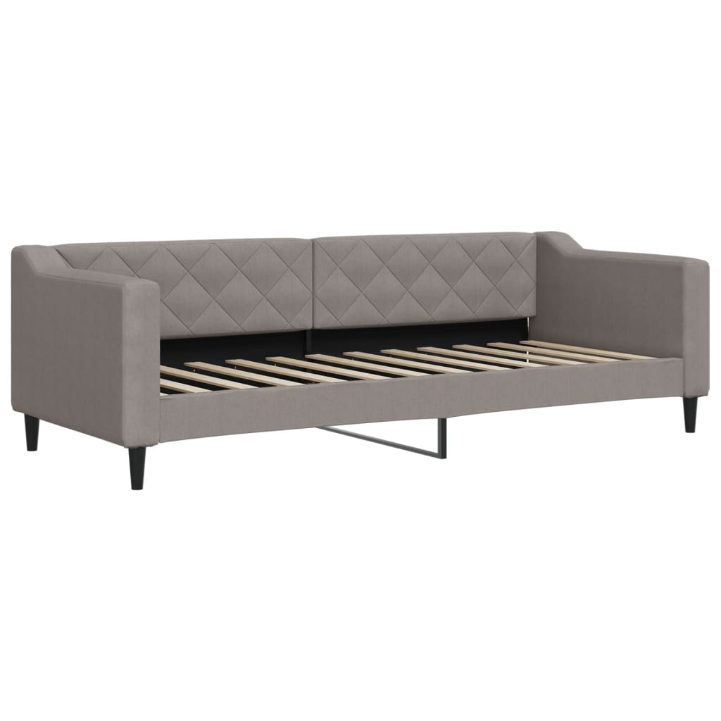 tópszínű kihúzható bársonyheverő fiókokkal 80 x 200 cm