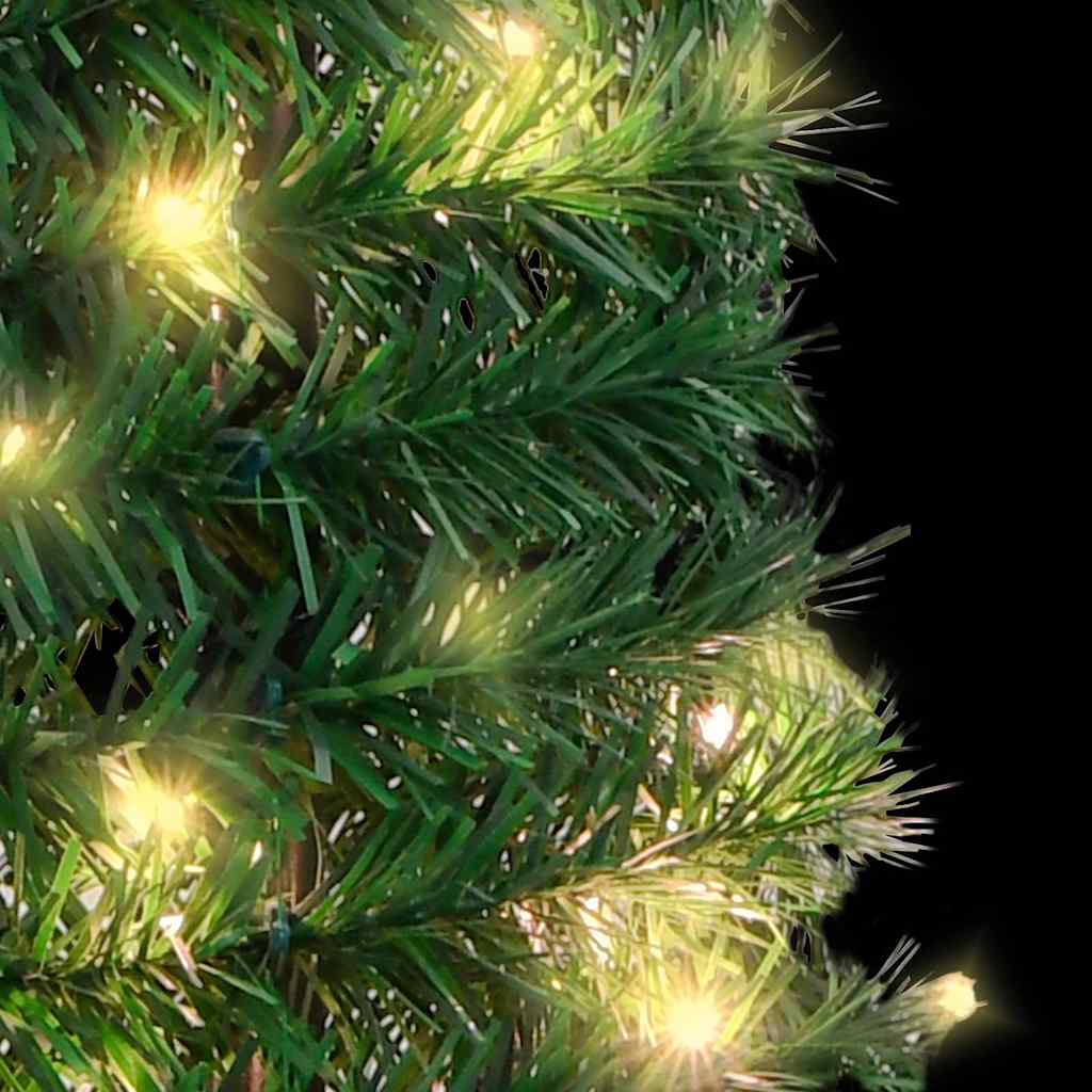 könnyen felállítható műkarácsonyfa 50 db LED-fénnyel 120 cm