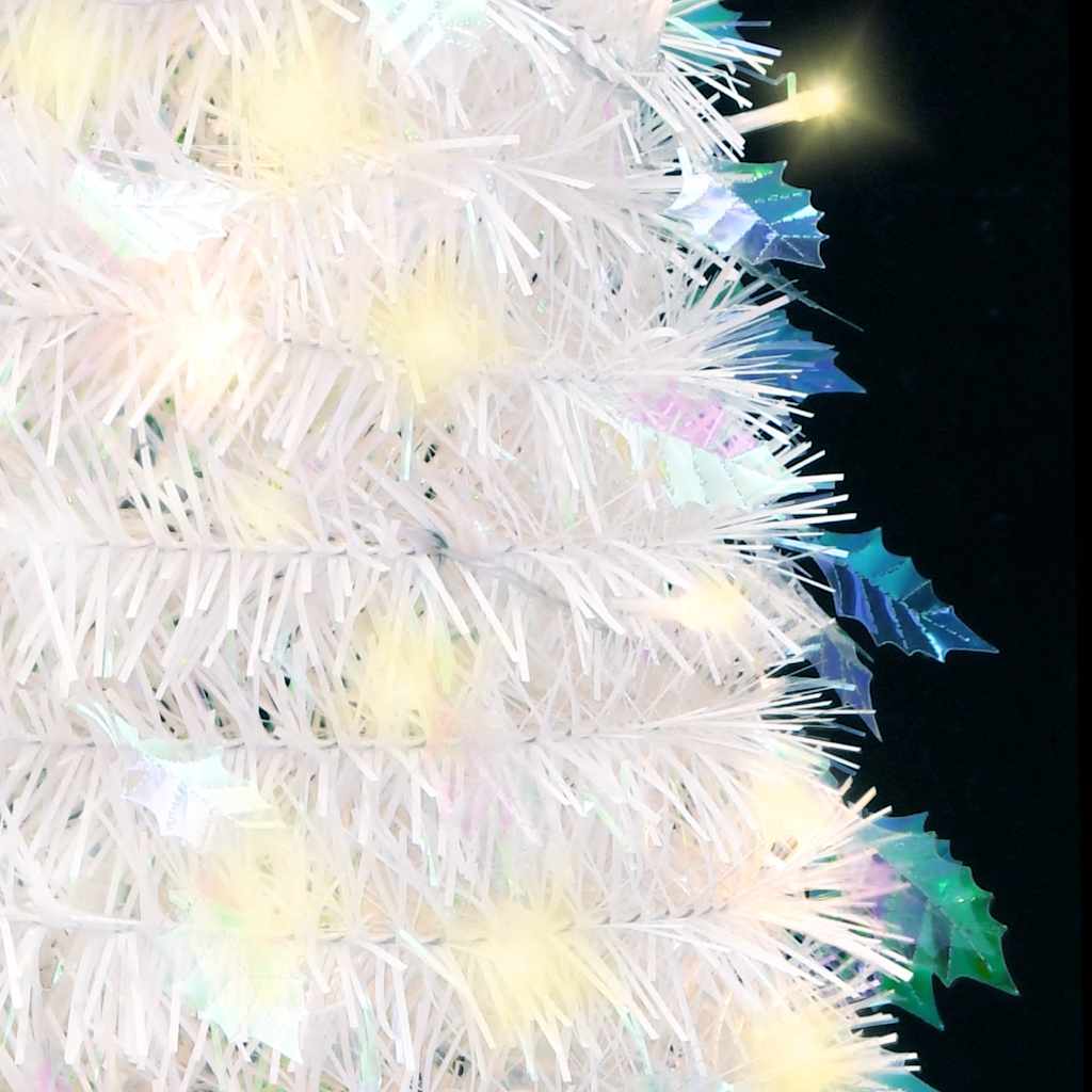 könnyen felállítható műkarácsonyfa 50 db LED fénnyel 120 cm