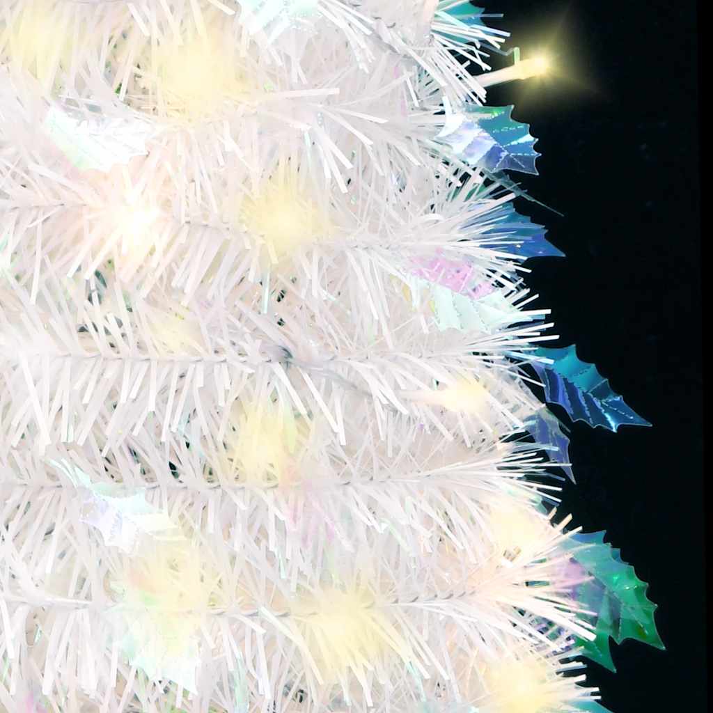 könnyen felállítható műkarácsonyfa 100 db LED fénnyel 150 cm