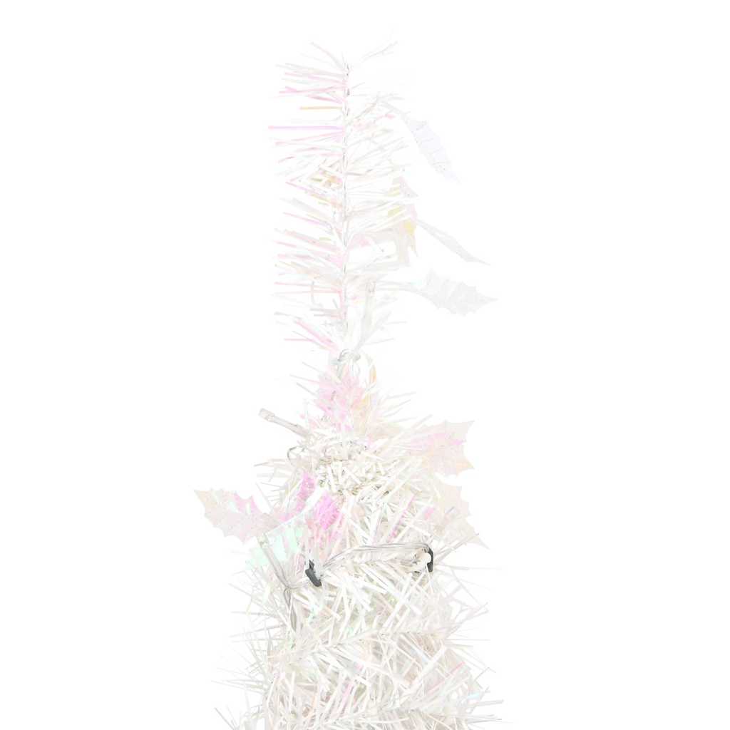 könnyen felállítható műkarácsonyfa 100 db LED fénnyel 150 cm