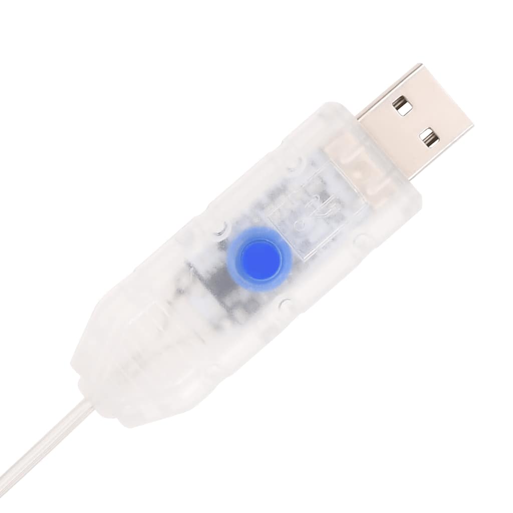 könnyen felállítható műkarácsonyfa hóval 50 LED-del 120 cm