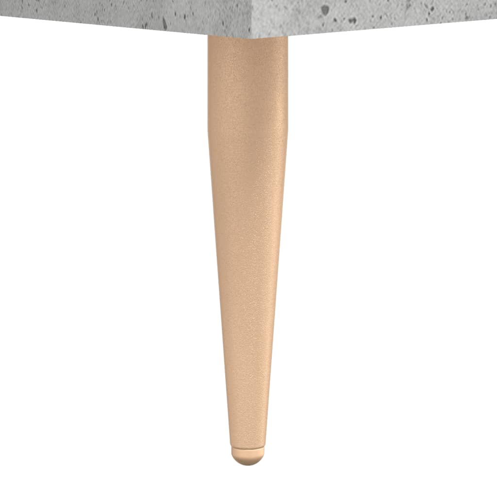 betonszürke szerelt fa magasszekrény 69,5 x 34 x 180 cm