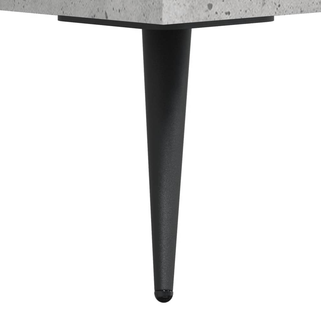 betonszürke szerelt fa magasszekrény 69,5 x 34 x 180 cm