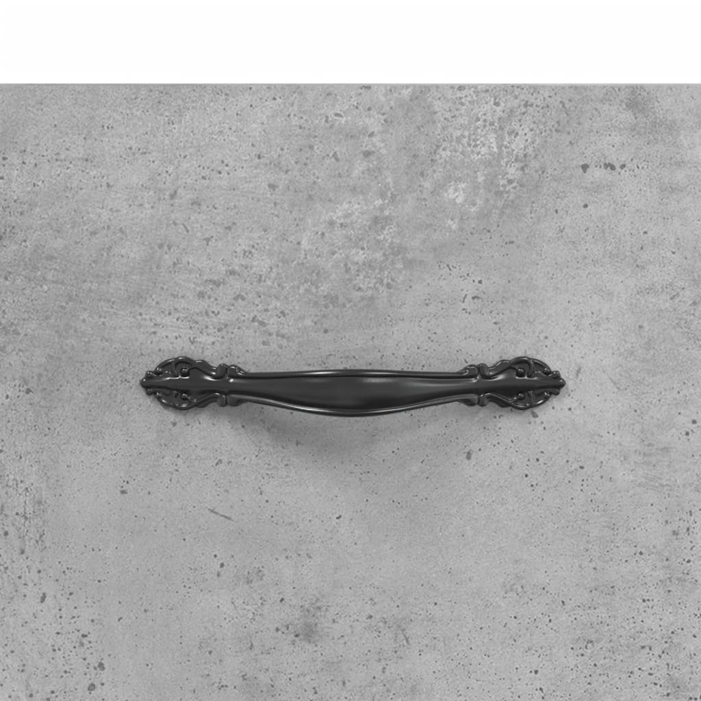 betonszürke szerelt fa magasszekrény 69,5 x 34 x 180 cm