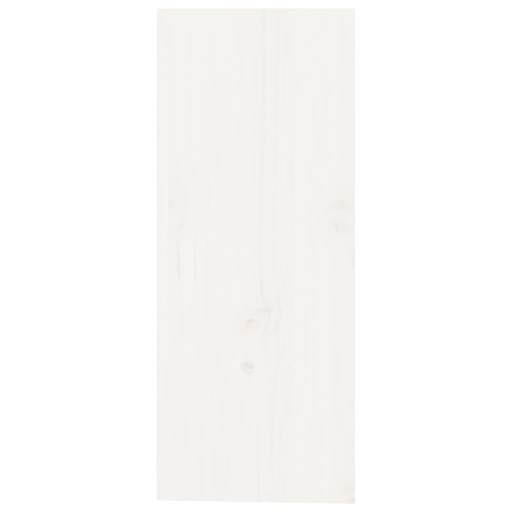 fehér tömör fenyőfa borszekrény 62 x 25 x 62 cm
