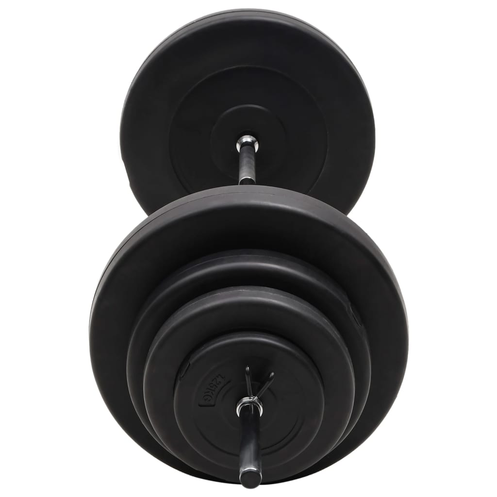súlyzórúd súlytárcsákkal 60 kg