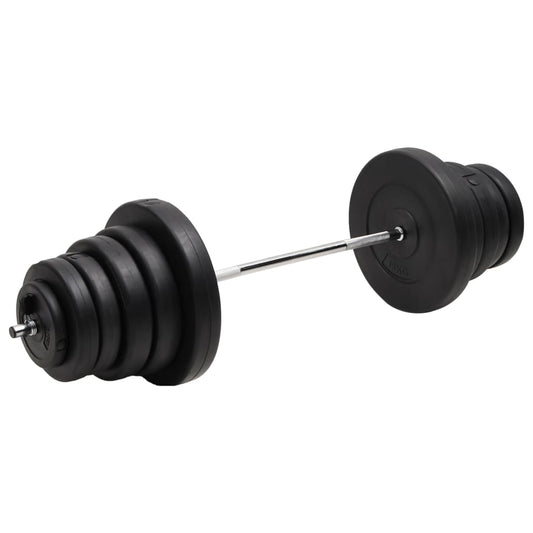 súlyzórúd súlytárcsákkal 90 kg