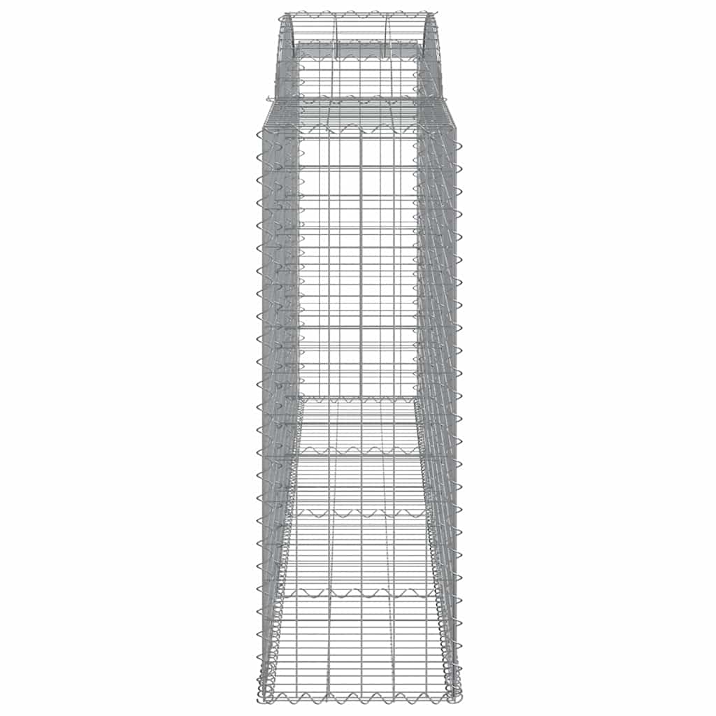 13 db íves horganyzott vas gabion kosár 300x50x140/160 cm