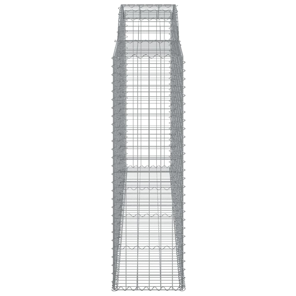 20 db íves horganyzott vas gabion kosár 300x50x160/180 cm