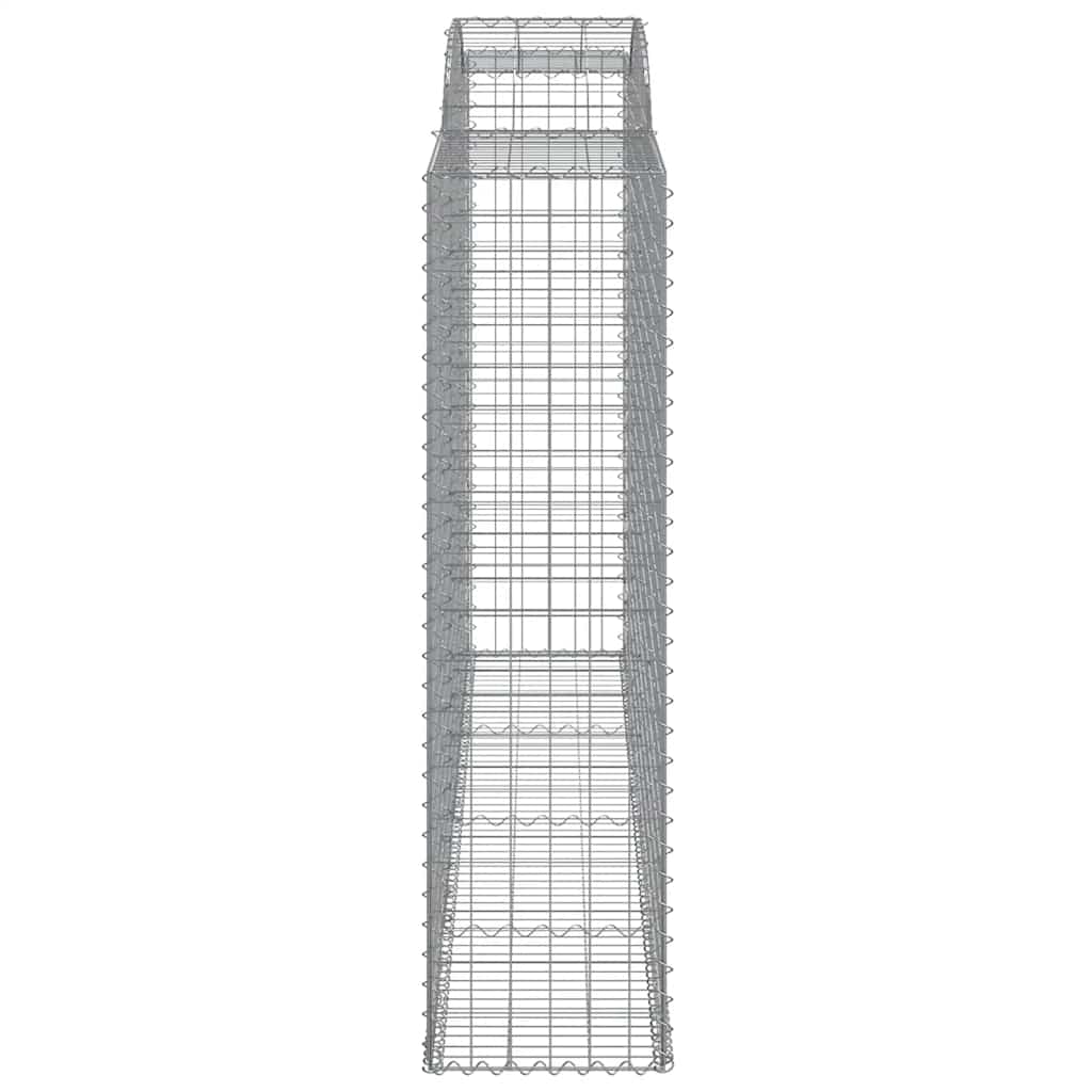 11 db íves horganyzott vas gabion kosár 300x50x180/200 cm