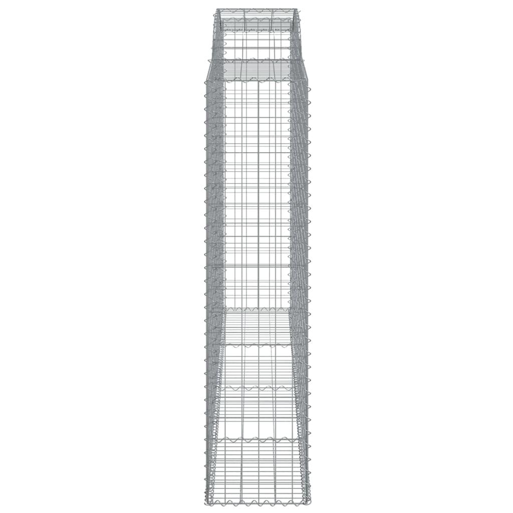 11 db íves horganyzott vas gabion kosár 300x50x200/220 cm