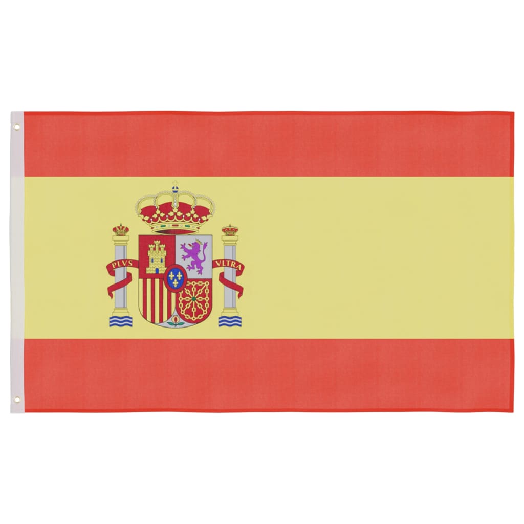 alumínium spanyol zászló és rúd 6,08 m