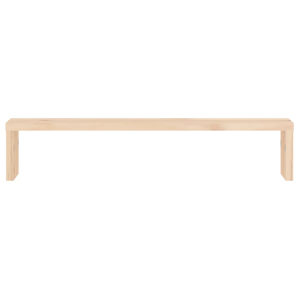 tömör fenyőfa monitorállvány 50x27x10 cm