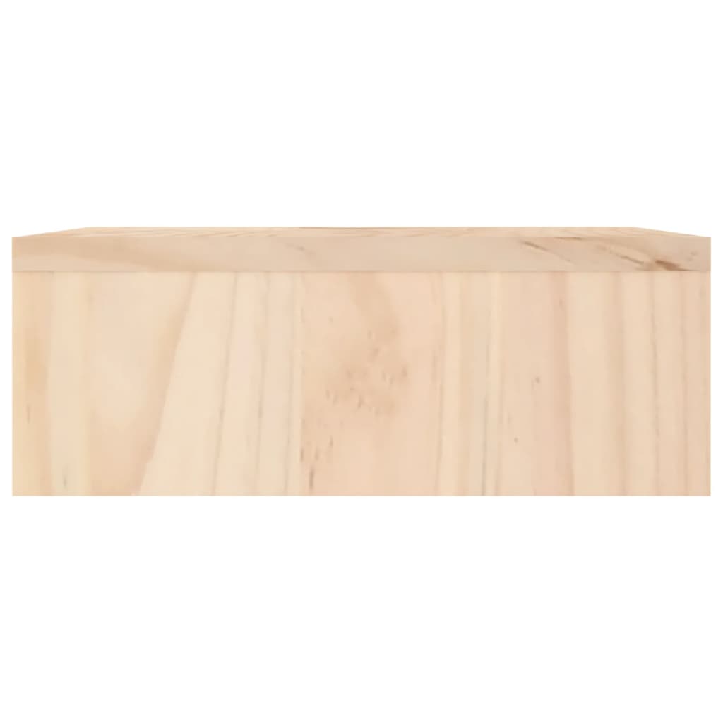 tömör fenyőfa monitorállvány 100 x 27 x 10 cm
