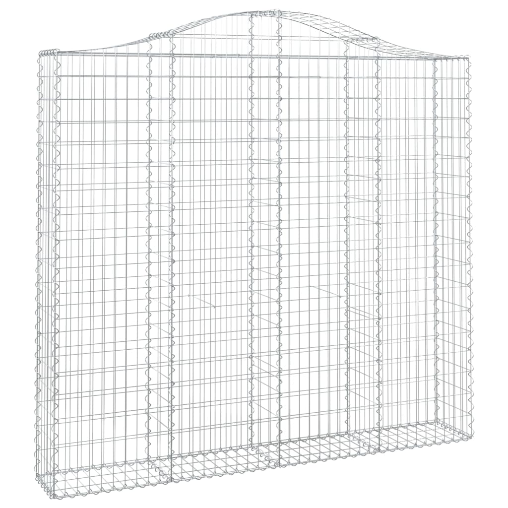 íves horganyzott vas gabion kosár 200x30x180/200 cm