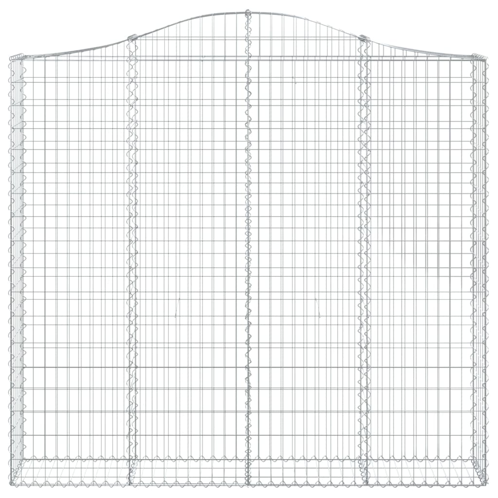 íves horganyzott vas gabion kosár 200x30x180/200 cm