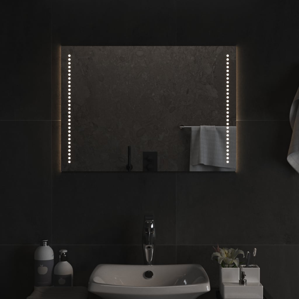 LED-es fürdőszobatükör 50 x 70 cm