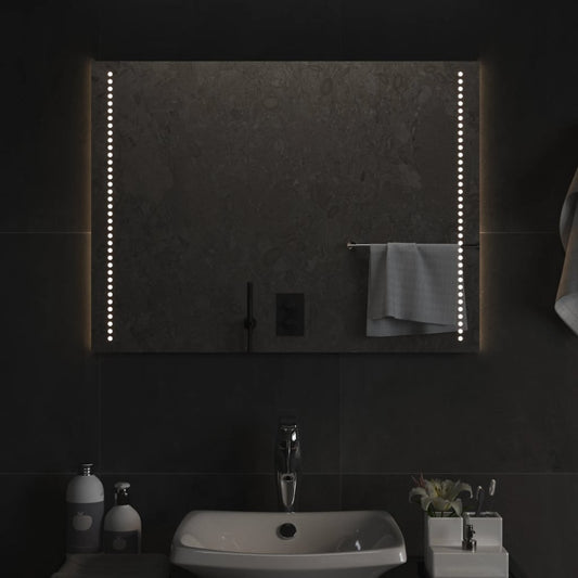 LED-es fürdőszobatükör 60x80 cm