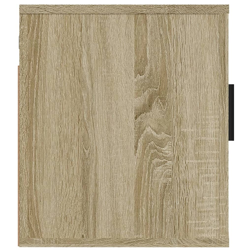 2 db sonoma tölgy fali TV-szekrény 40x34,5x40 cm