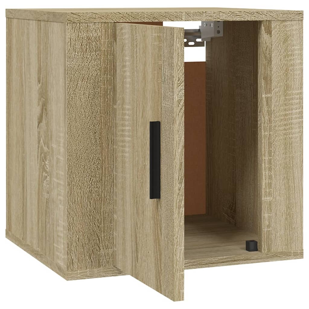 2 db sonoma tölgy fali TV-szekrény 40x34,5x40 cm