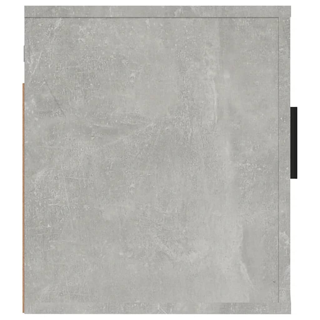 2 db betonszürke fali TV-szekrény 40x34,5x40 cm