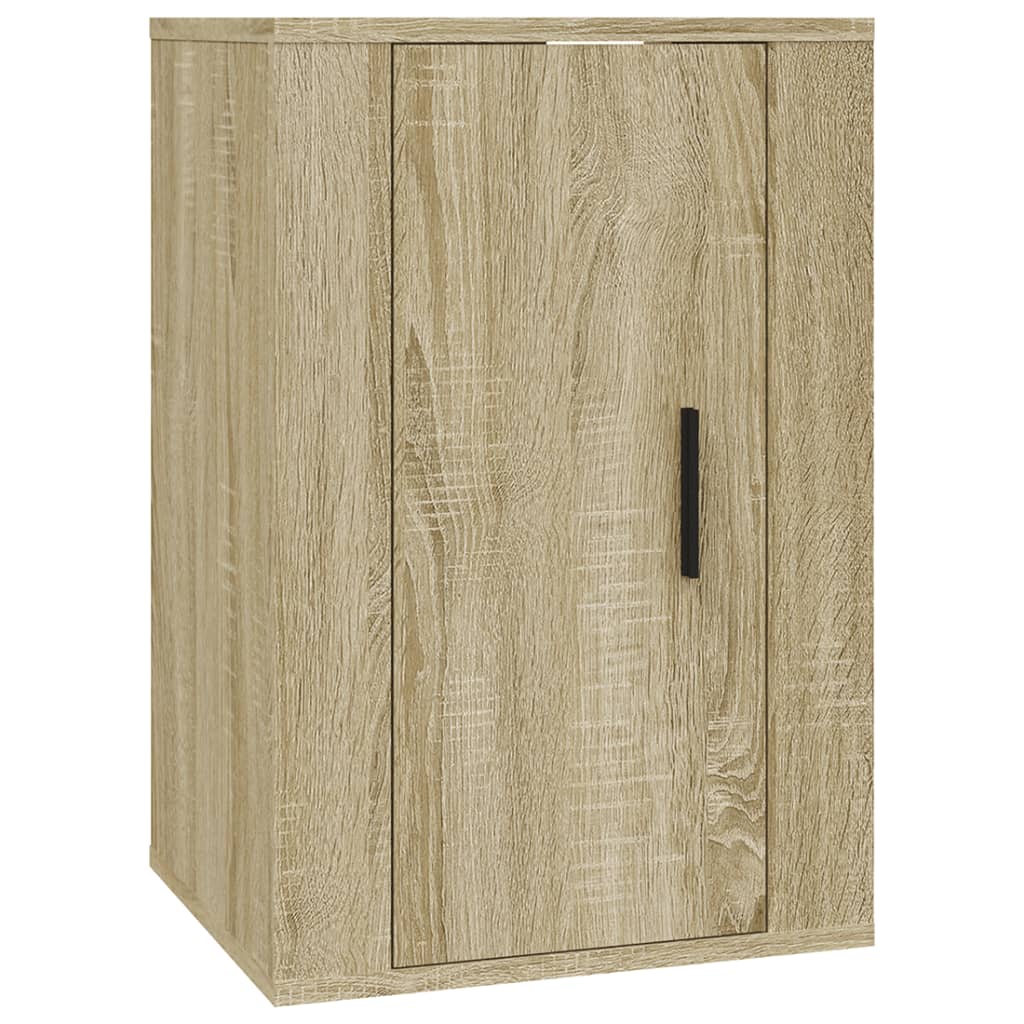 2 db sonoma tölgy fali TV-szekrény 40x34,5x60 cm