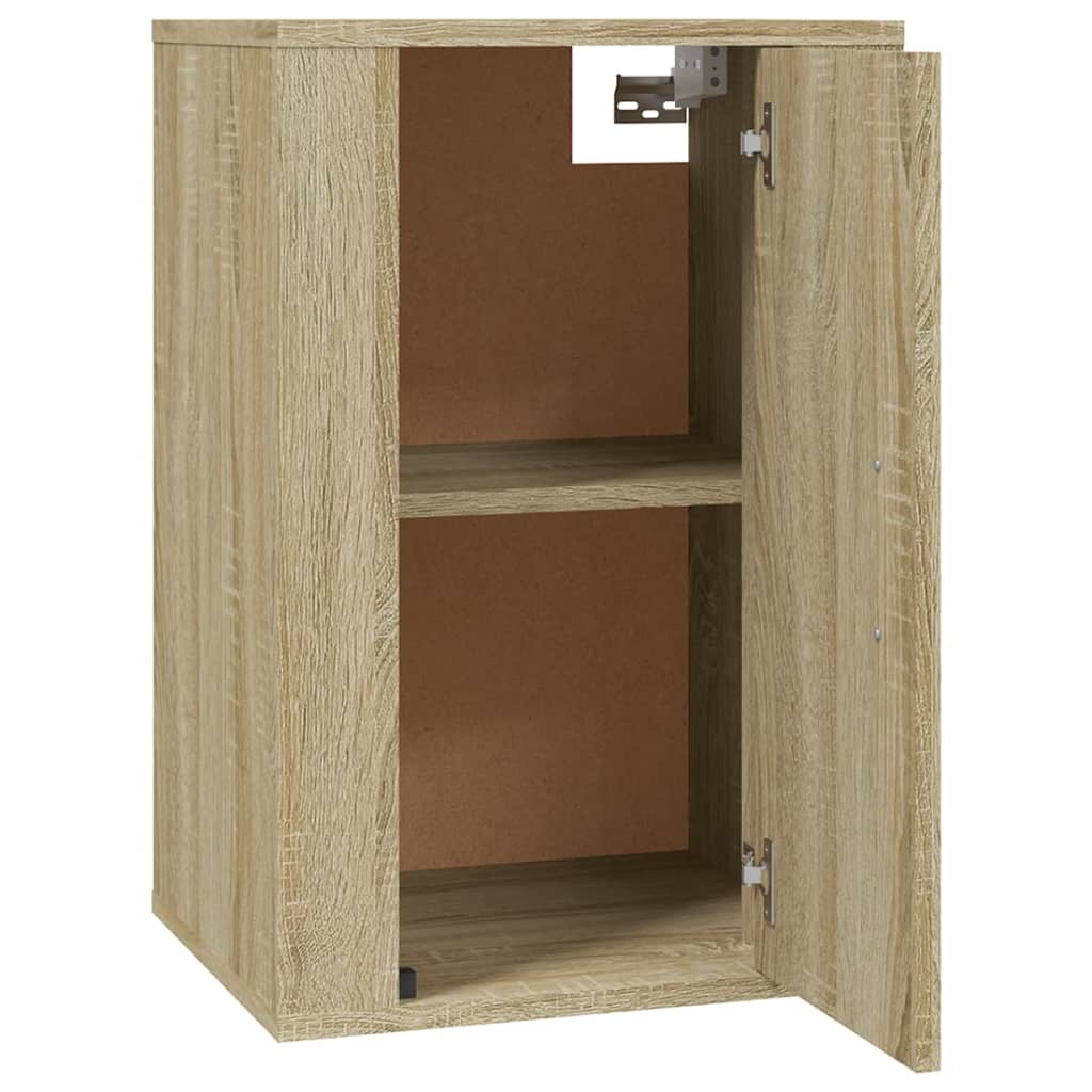 2 db sonoma tölgy fali TV-szekrény 40x34,5x60 cm