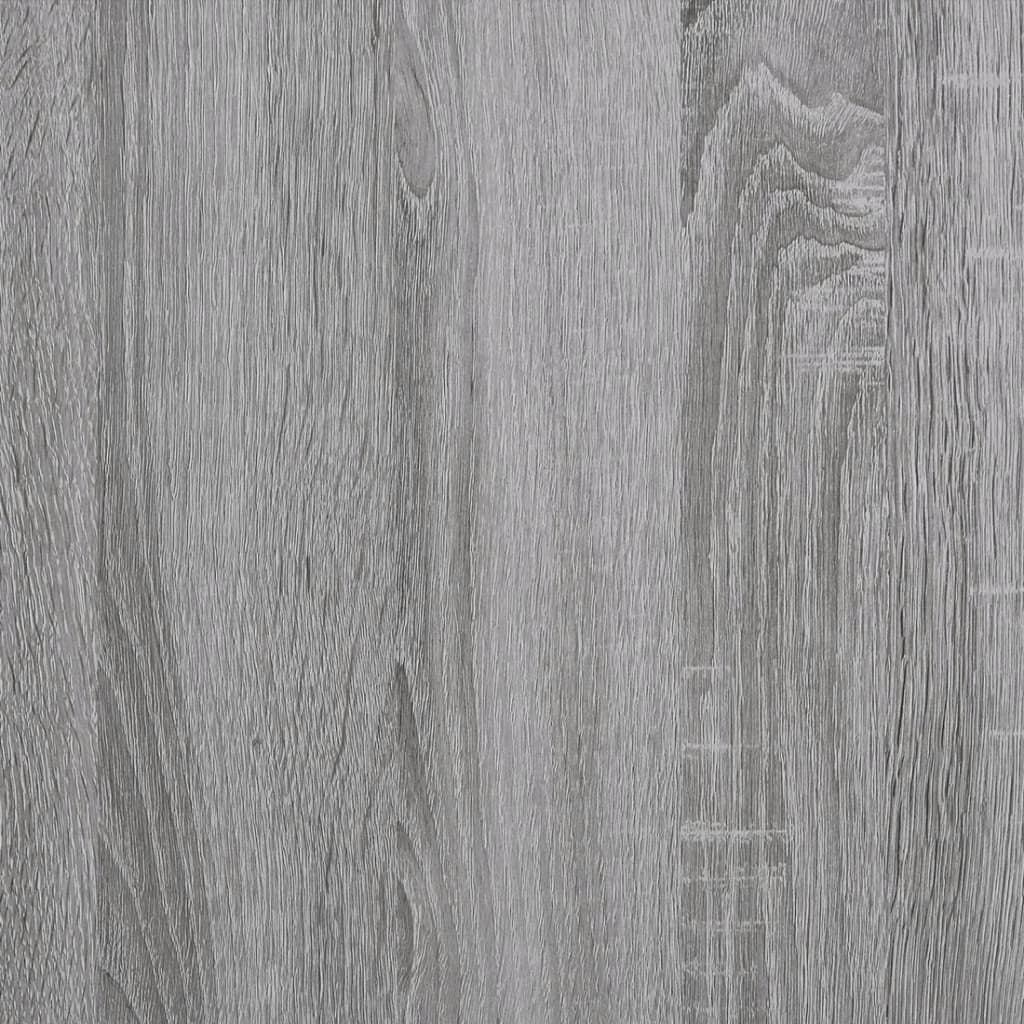2 db szürke sonoma falra szerelhető TV-szekrény 40x34,5x60 cm