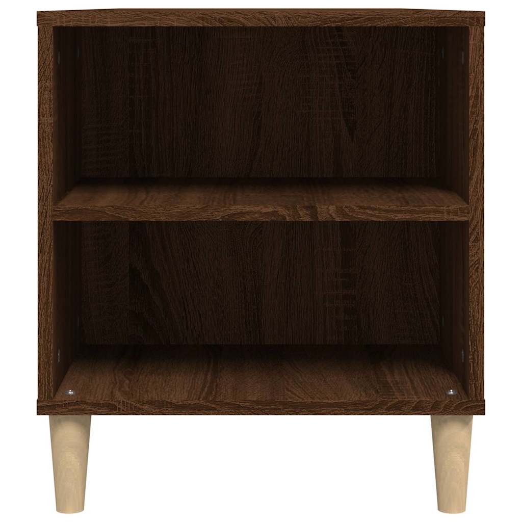 barna tölgy színű szerelt fa TV-szekrény 102x44,5x50 cm