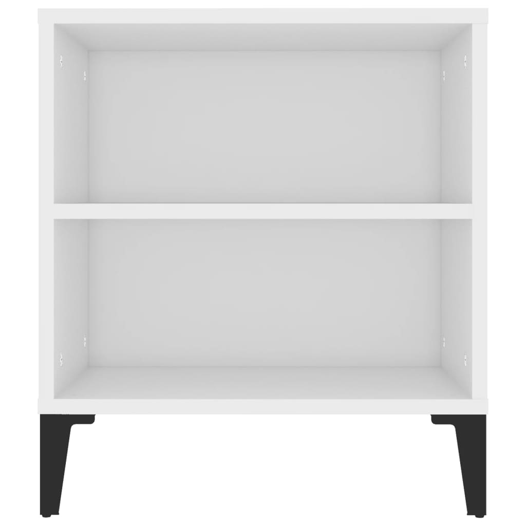 fehér szerelt fa TV-szekrény 102x44,5x50 cm