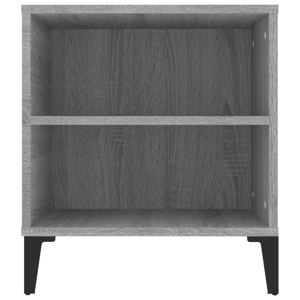 szürke sonoma színű szerelt fa TV-szekrény 102x44,5x50 cm