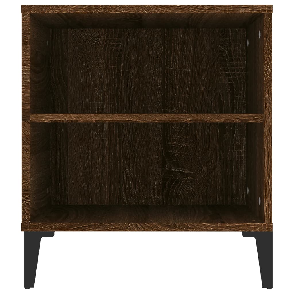 barna tölgy színű szerelt fa TV-szekrény 102x44,5x50 cm