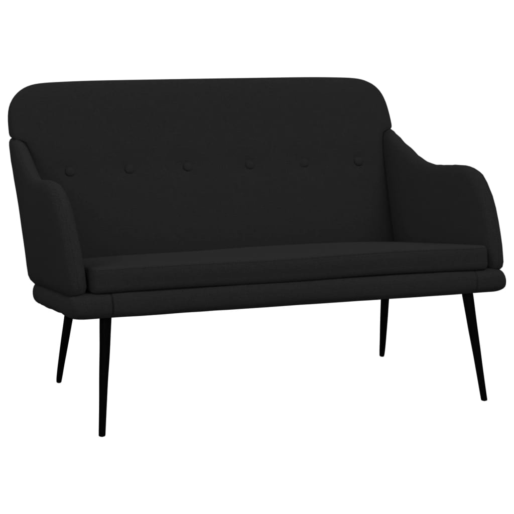 fekete szövetpad 110 x 76 x 80 cm