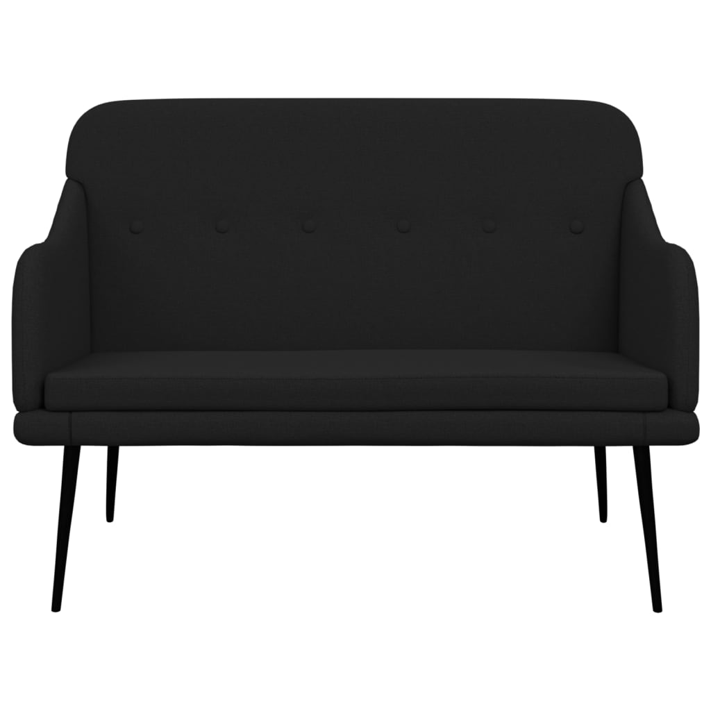 fekete szövetpad 110 x 76 x 80 cm