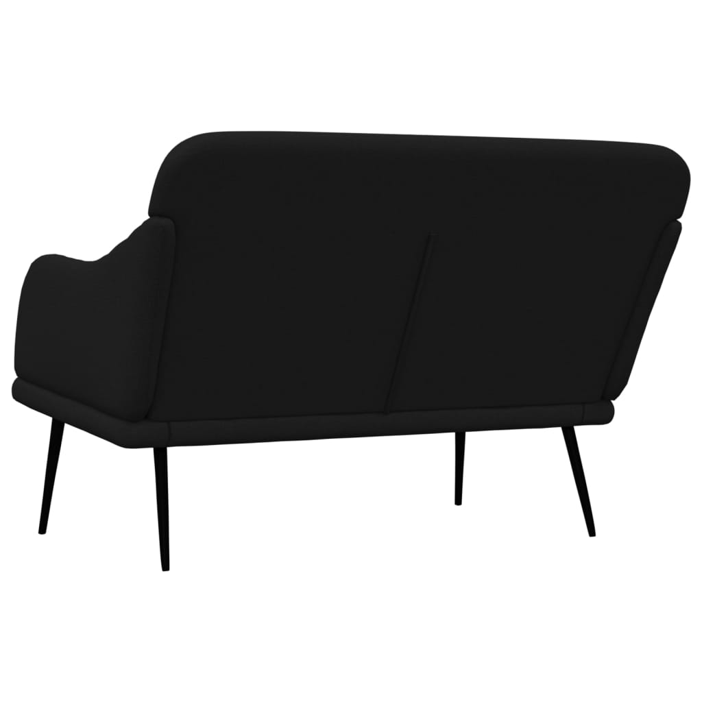 fekete szövetpad 110 x 76 x 80 cm