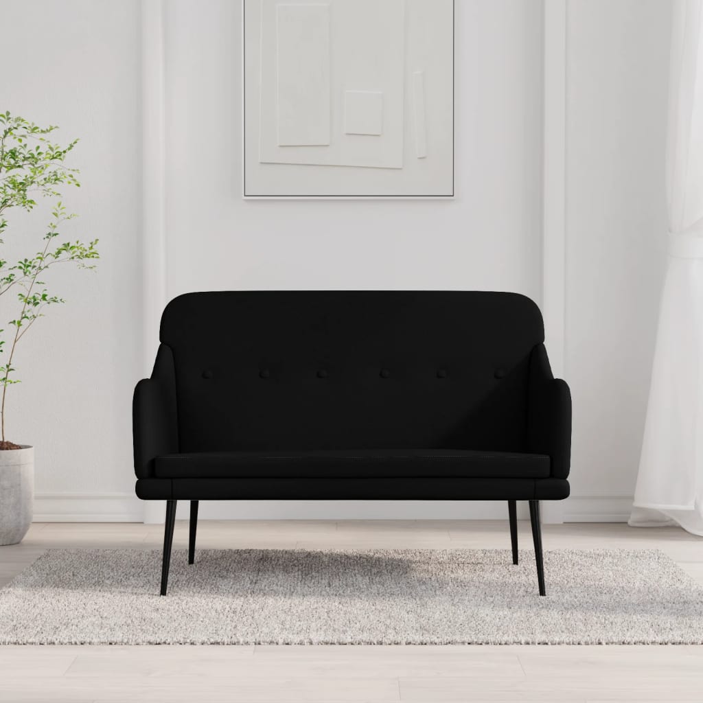 fekete szövetpad 110 x 76 x 80 cm