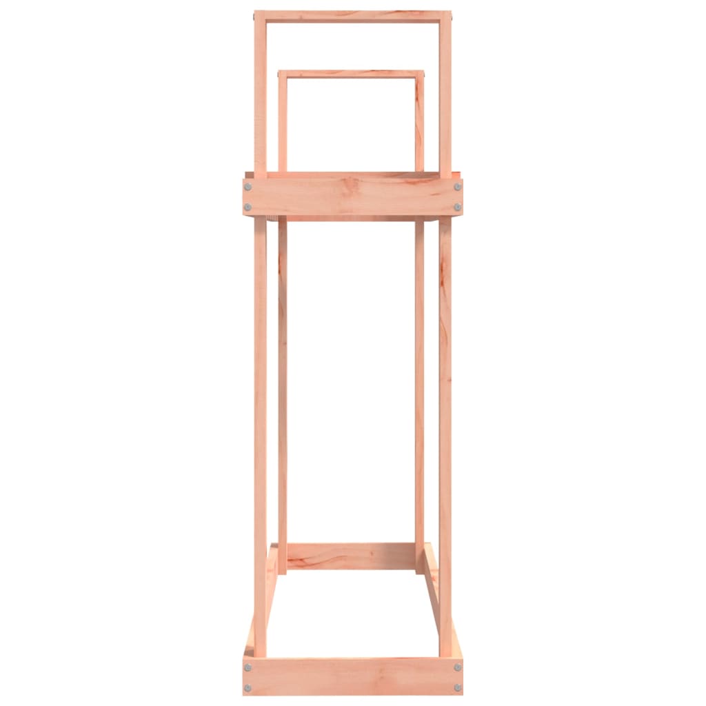 tömör duglászfenyő tűzifatartó állvány 110x35x108,5 cm
