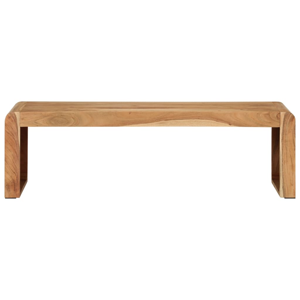 tömör akácfa TV-szekrény 110 x 33 x 33 cm