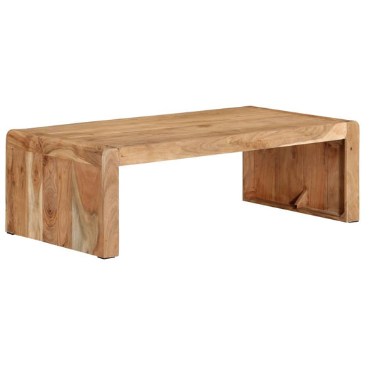 tömör akácfa dohányzóasztal 110 x 55 x 35 cm