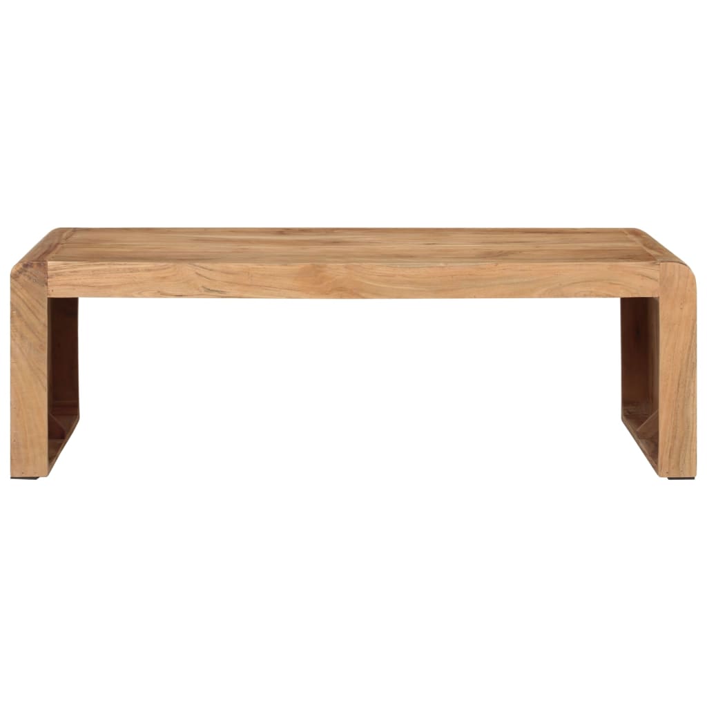 tömör akácfa dohányzóasztal 110 x 55 x 35 cm