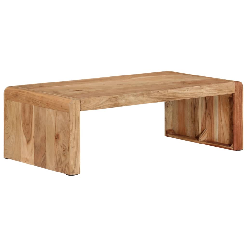 tömör akácfa dohányzóasztal 110 x 55 x 35 cm