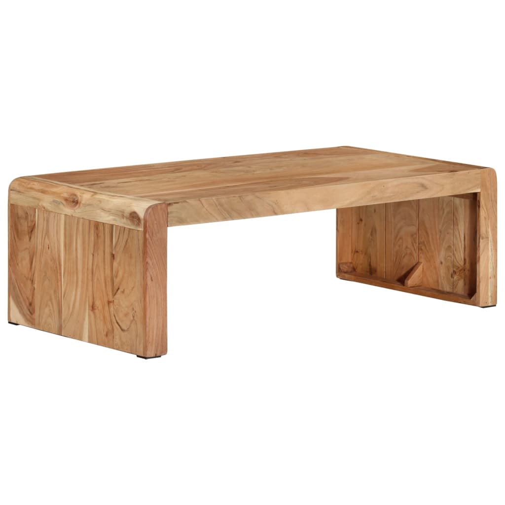tömör akácfa dohányzóasztal 110 x 55 x 35 cm